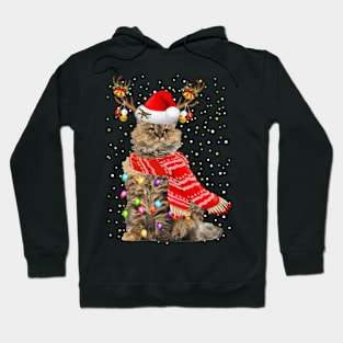 Selkirk Rex Cat Christmas Hoodie